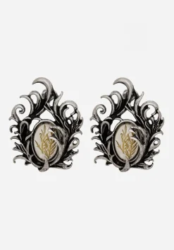 Marte Trapped Flower Earrings
