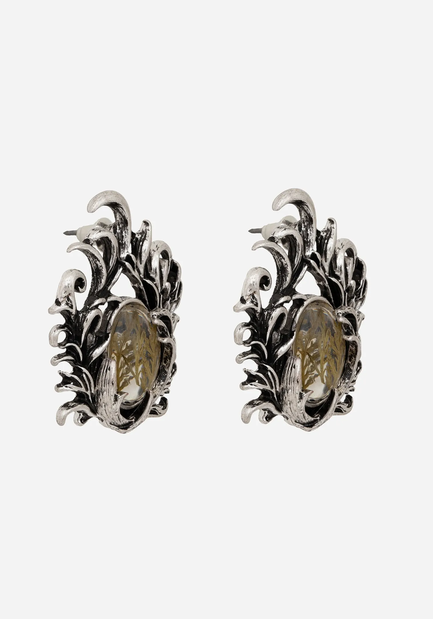 Marte Trapped Flower Earrings
