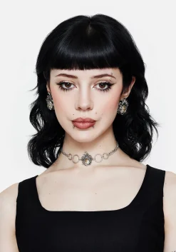 Marte Trapped Flower Earrings