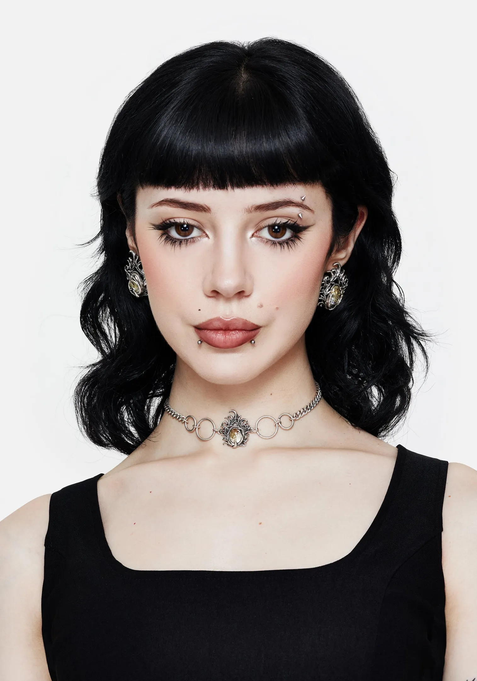 Marte Trapped Flower Earrings