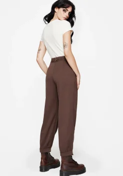Marwood Acorn Embroidered Button Up Waist Balloon Trouser
