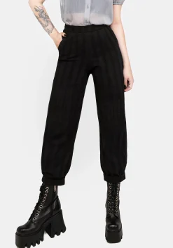 Mayhem Cotton Balloon Leg Trousers
