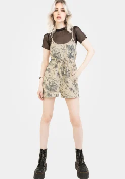 Maypole Cotton Print Cami Playsuit