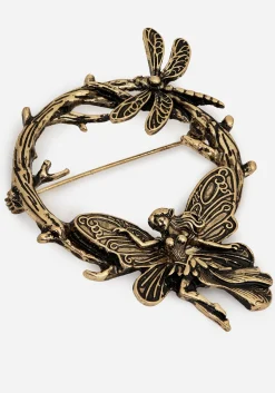 Maypole Fairy Brooch