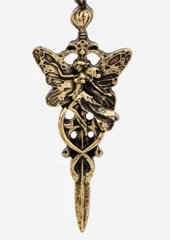Maypole Fairy Dagger Drop Earrings