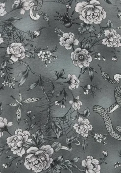 Meadow Floral Serpent Print Midaxi Skirt