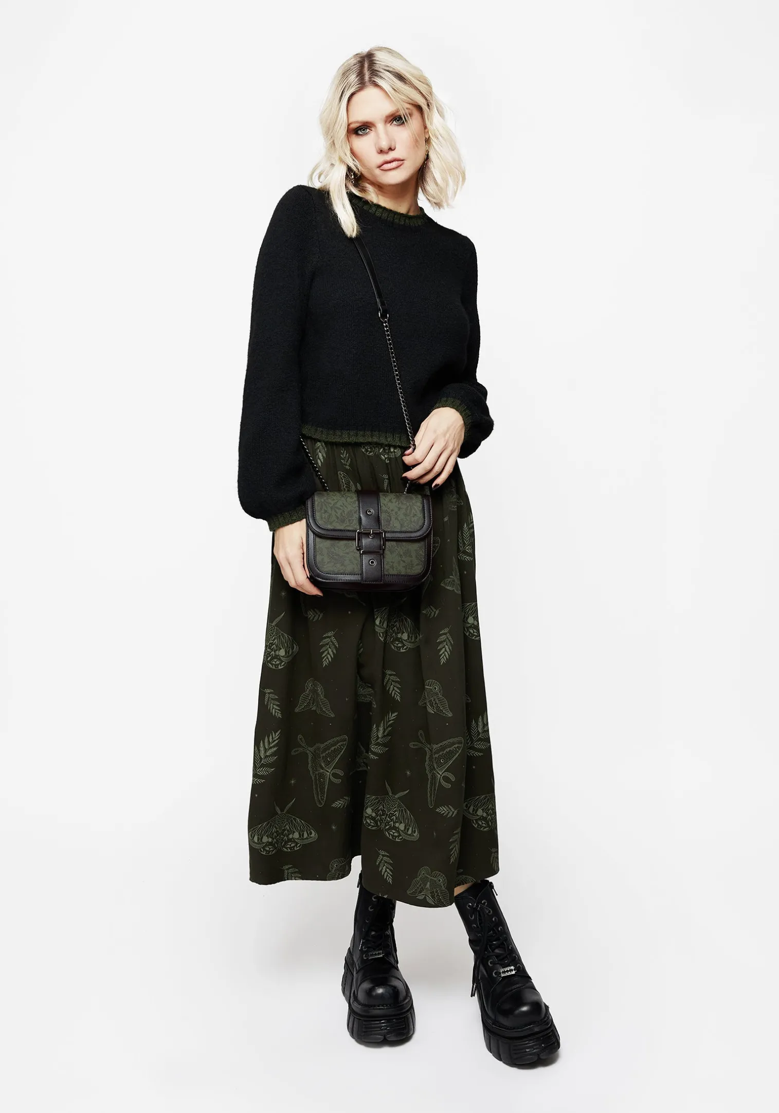 Meadowflowers Floral Print Crossbody Bag