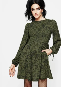 Meadowflowers Floral Print Mini Dress