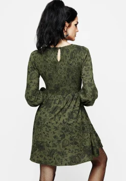 Meadowflowers Floral Print Mini Dress