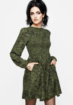 Meadowflowers Floral Print Mini Dress