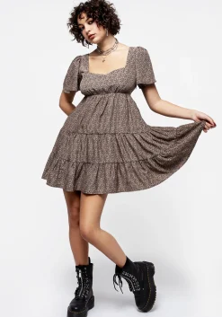 Meadowsweet Tiered Mini Dress