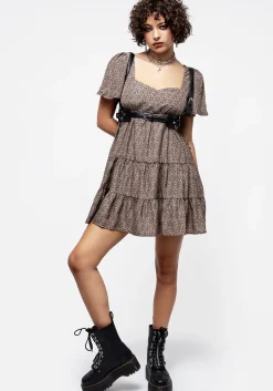 Meadowsweet Tiered Mini Dress
