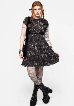 Melancholia Mini Skater Dress