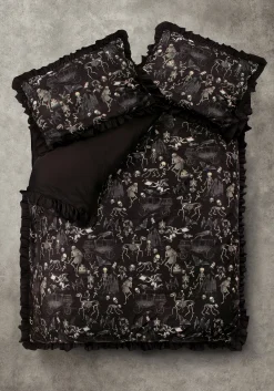Melancholia Ruffle Bedding Set - US Queen