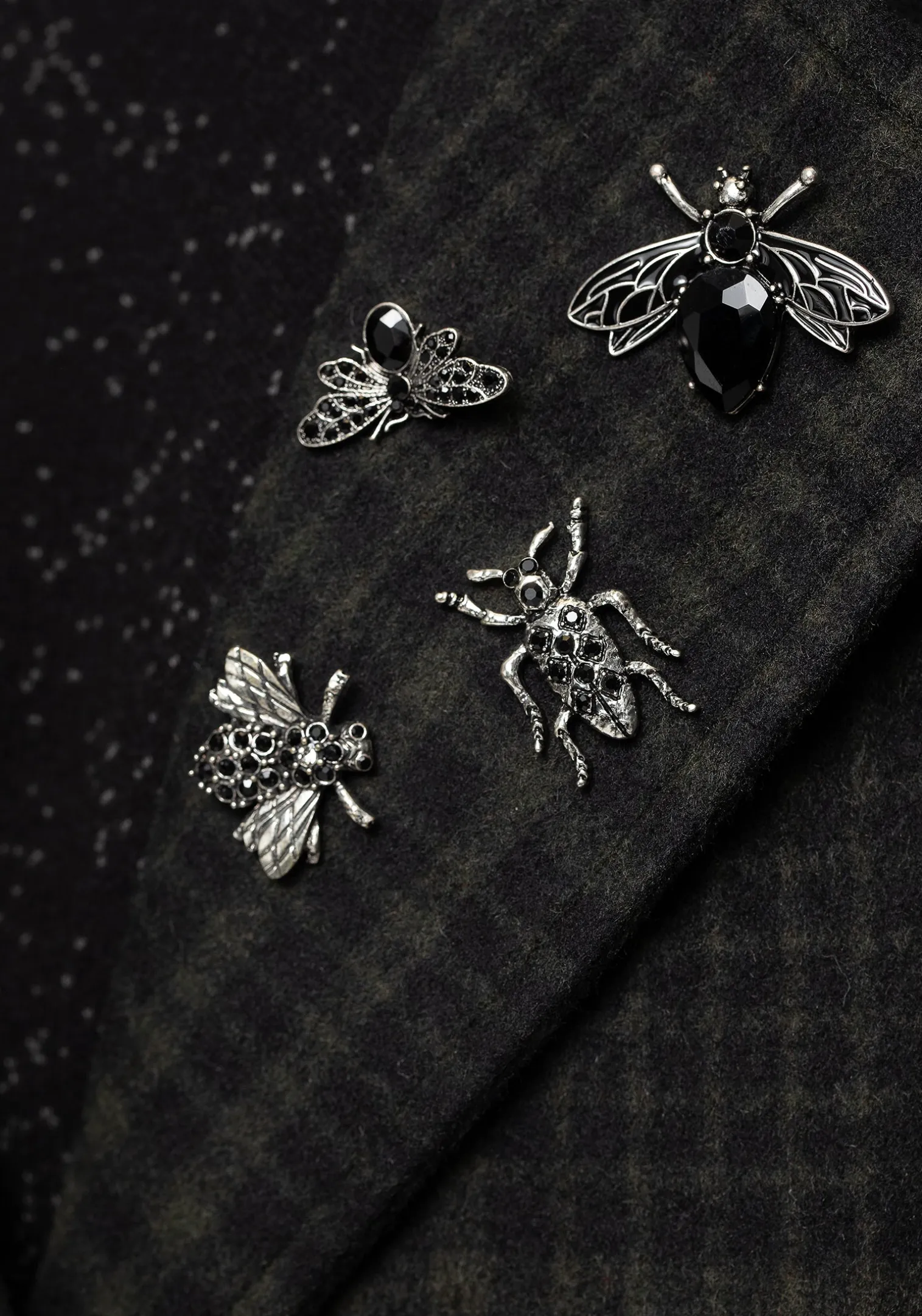 Melissa Bug Brooch Pin Set