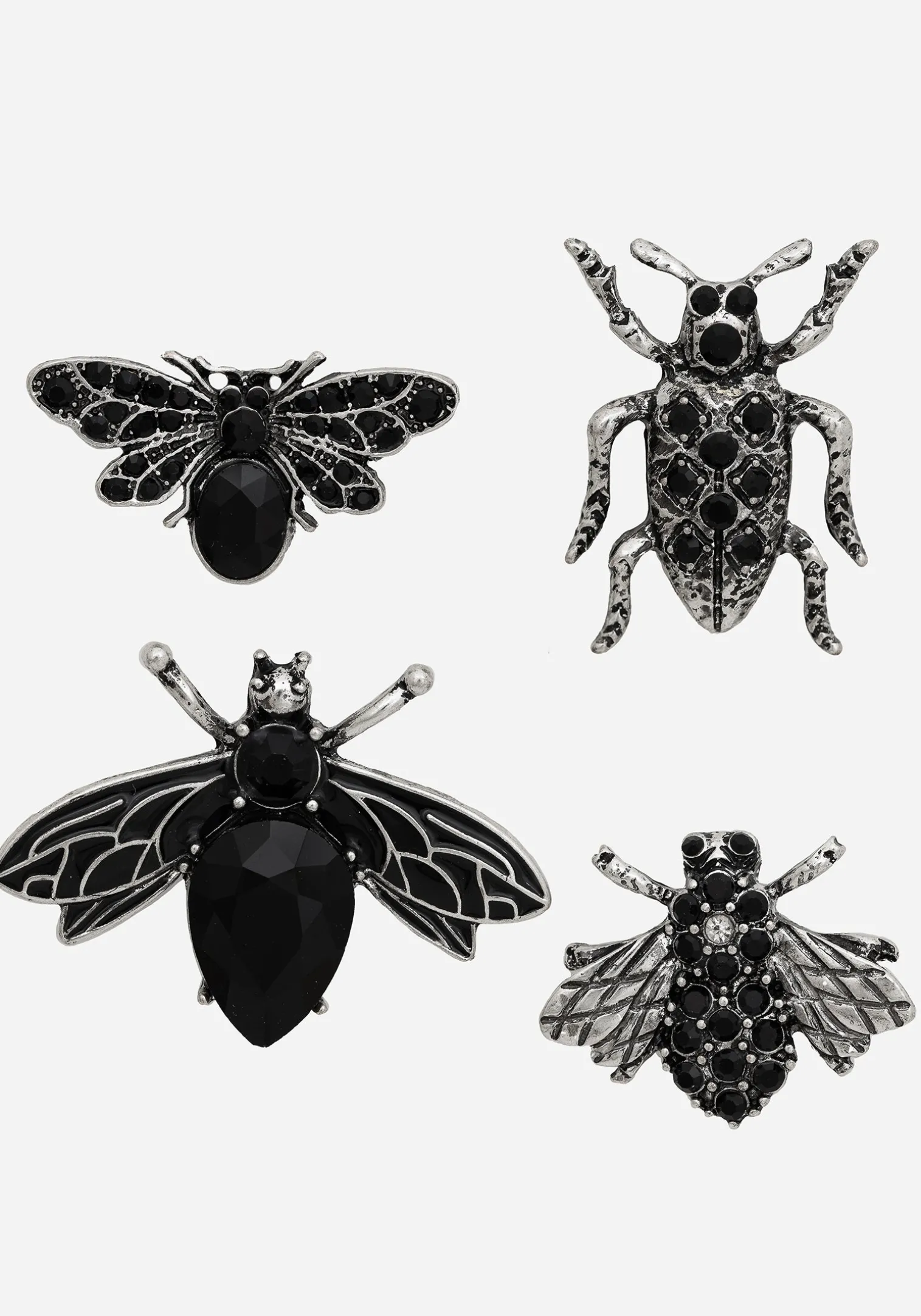 Melissa Bug Brooch Pin Set