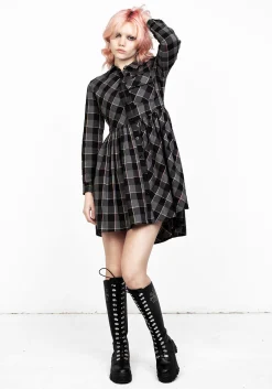 Melody Check Skater Dress