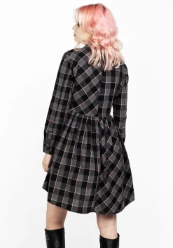 Melody Check Skater Dress