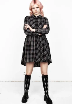 Melody Check Skater Dress