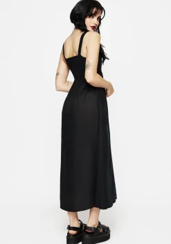 Merrymount Embroidered Midaxi Dress