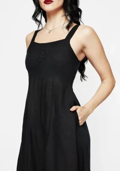 Merrymount Embroidered Midaxi Dress
