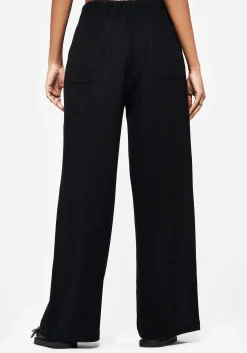 Merrymount Embroidered Wide Leg Trouser
