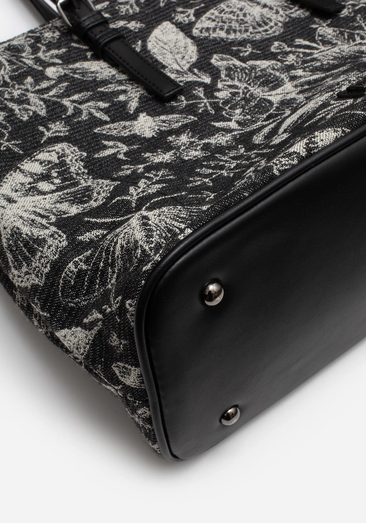 Metamorphosis Butterfly Floral Print Handbag