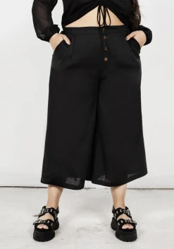 Mildred Flowy Crop Trousers