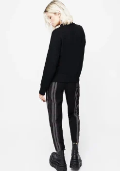 Misericorde Embroidered Knit Sweater