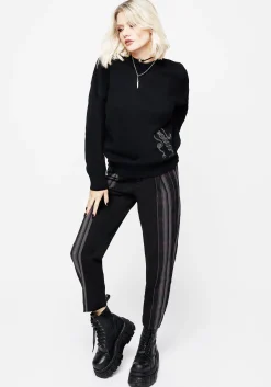 Misericorde Embroidered Knit Sweater