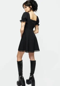 Misery Square Neck Mini Dress