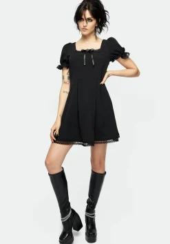 Misery Square Neck Mini Dress