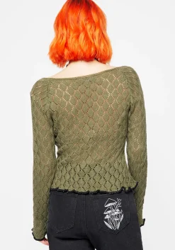 Mixed Feelings Patchwork Knit Top