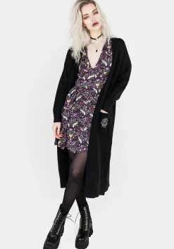 Modern Mystic Button Up Mini Dress