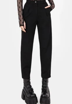 Mona Embroidered Tapered Trousers