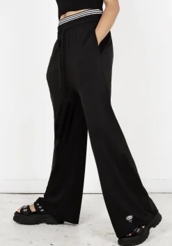 Monica Double Waistband Jersey Pants