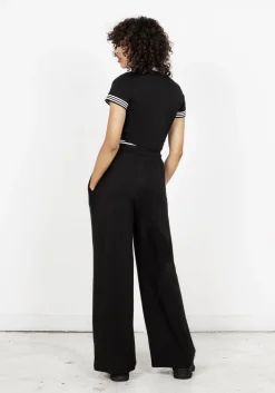Monica Double Waistband Jersey Pants