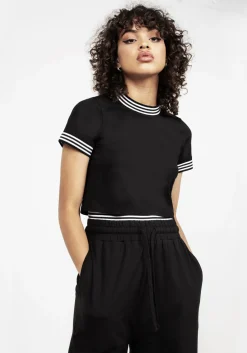 Monica Double Waistband Jersey Pants