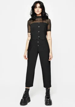 Moonbow Embroidered Tailored Trouser