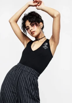Moonflower V-Neck Vest Top