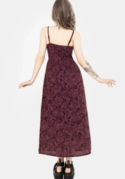 Morgana Cotton Broderie Cami Midaxi Dress