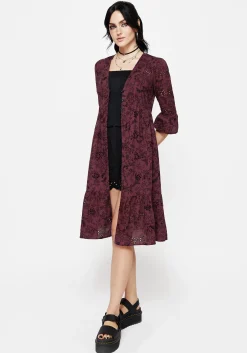 Morgana Cotton Broderie Overdress