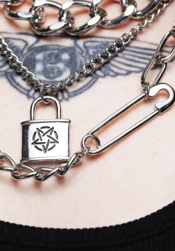 Morgelai Layered Chain Necklace