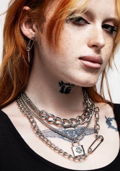 Morgelai Layered Chain Necklace
