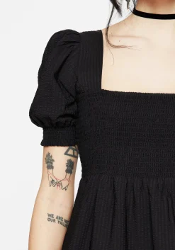 Morna Puff Sleeve Mini Dress