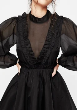 Morose Layered Frill Mini Dress