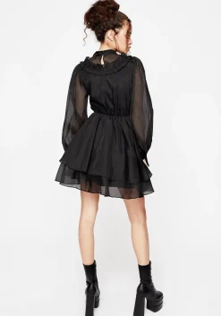 Morose Layered Frill Mini Dress