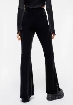 Morrigan Side Split Flared Trousers