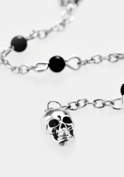 Mortality Rosary Necklace