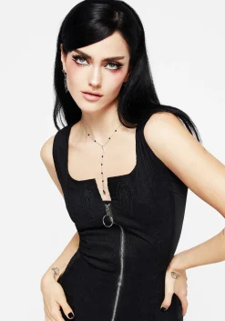 Mortality Rosary Necklace